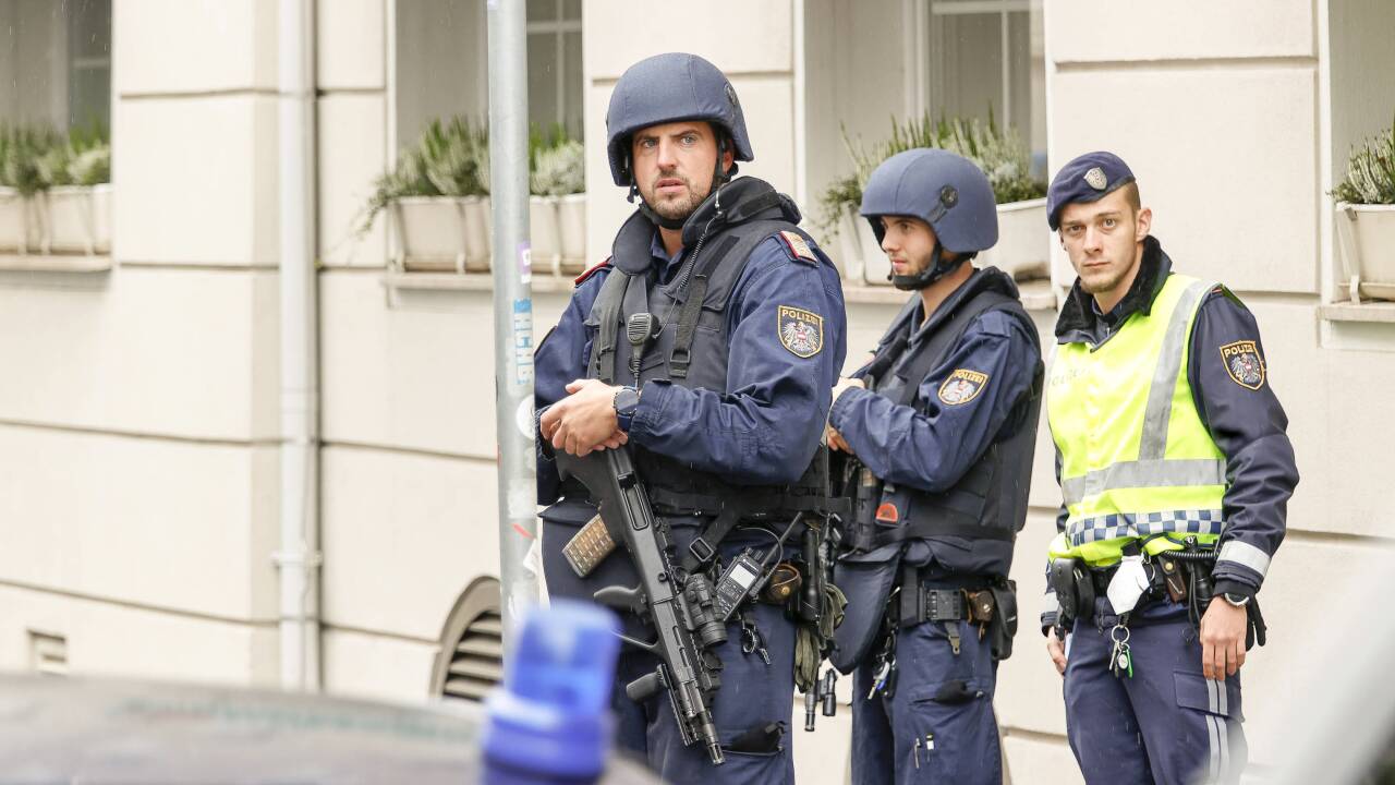 Einsatz wegen einer Bombendrohung. 