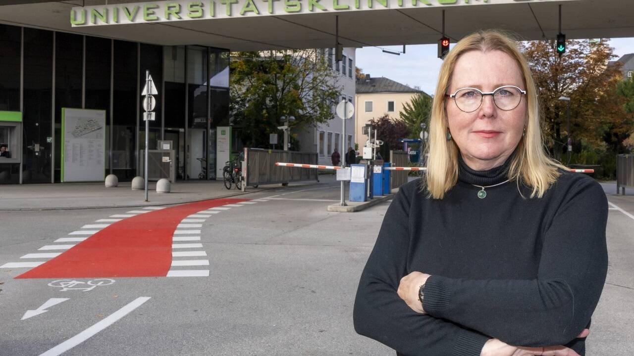 Sabine Gabath ist Vorsitzende des Betriebsrats der Salzburger Landeskliniken. Sabine Gabath ist Vorsitzende des Betriebsrats der Salzburger Landeskliniken.