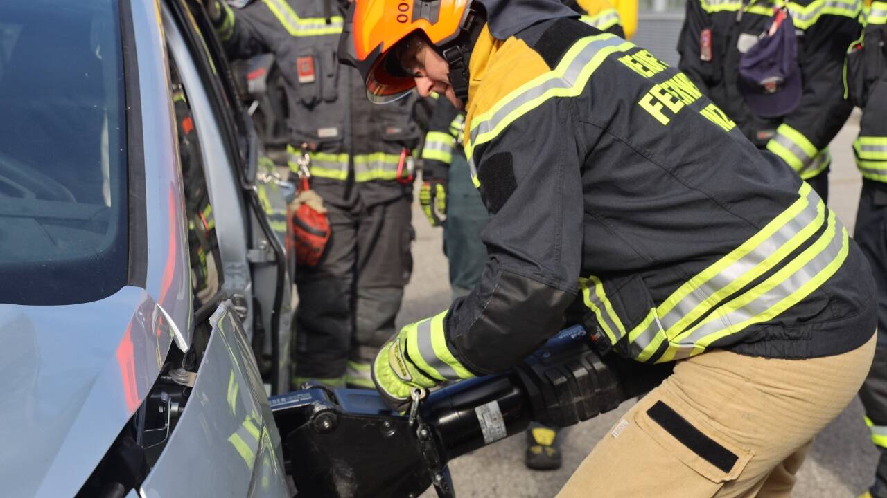 Bilder vom Spezialtraining in Salzburg. 