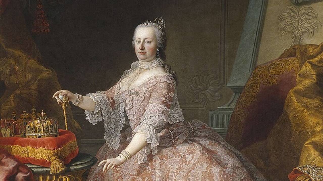 1740: Kaiser Karl VI. stirbt in Wien ohne männliche Nachkommen. Maria Theresia, seine mit Franz Stephan von Lothringen vermählte ältere Tochter, übernimmt gemäß der „Pragmatischen Sanktion“ die Regierung in den habsburgischen Ländern und muss ihr Erbe gegen die Ansprüche des Preußenkönigs Friedrich II. verteidigen. 1740: Kaiser Karl VI. stirbt in Wien ohne männliche Nachkommen. Maria Theresia, seine mit Franz Stephan von Lothringen vermählte ältere Tochter, übernimmt gemäß der „Pragmatischen Sanktion“ die Regierung in den habsburgischen Ländern und muss ihr Erbe gegen die Ansprüche des Preußenkönigs Friedrich II. verteidigen.