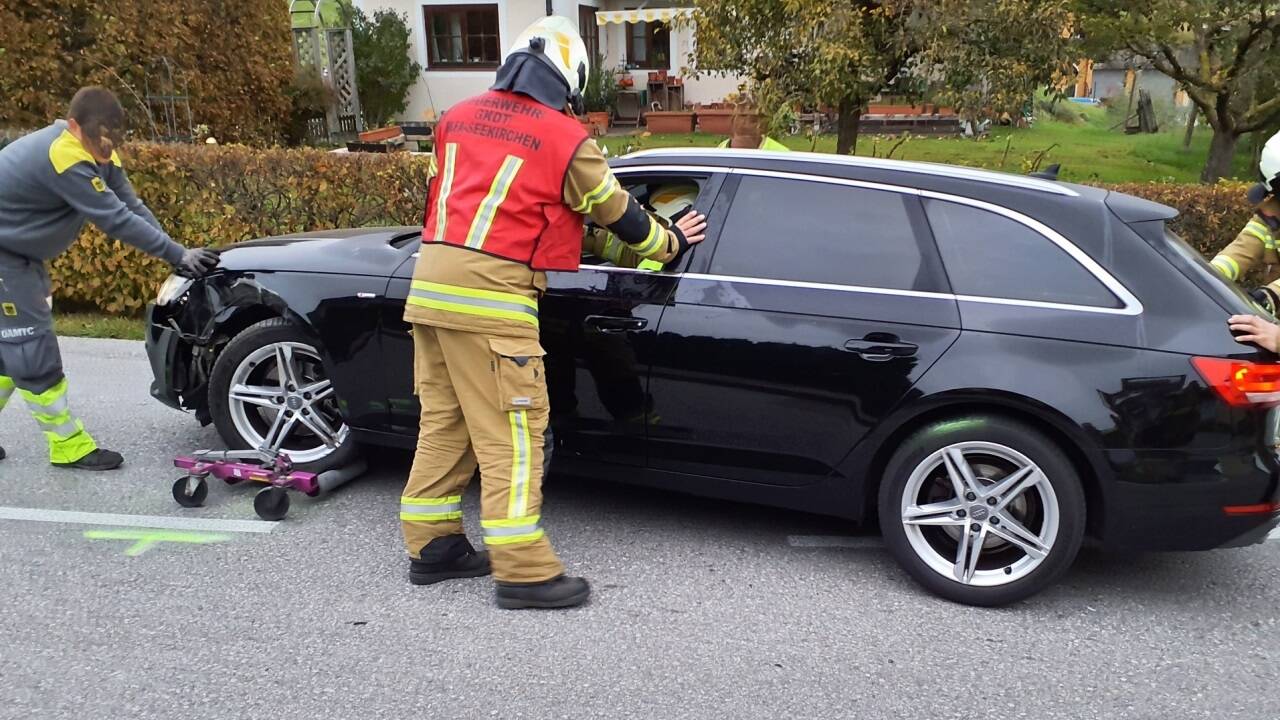 Bilder vom Einsatz in Seekirchen. 