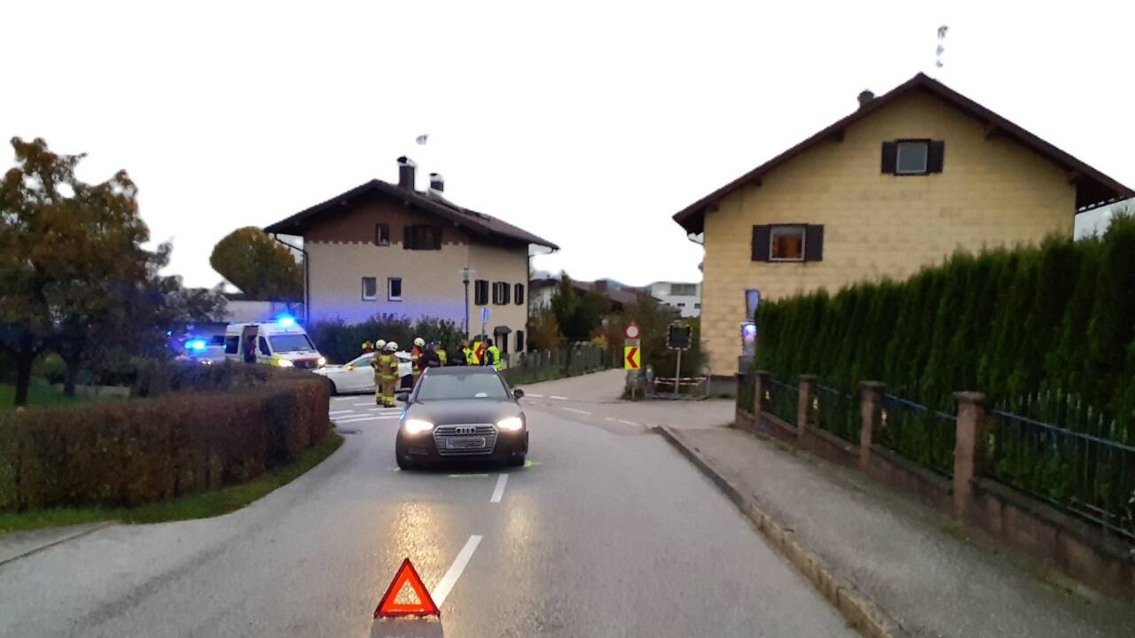 Bilder vom Einsatz in Seekirchen. 