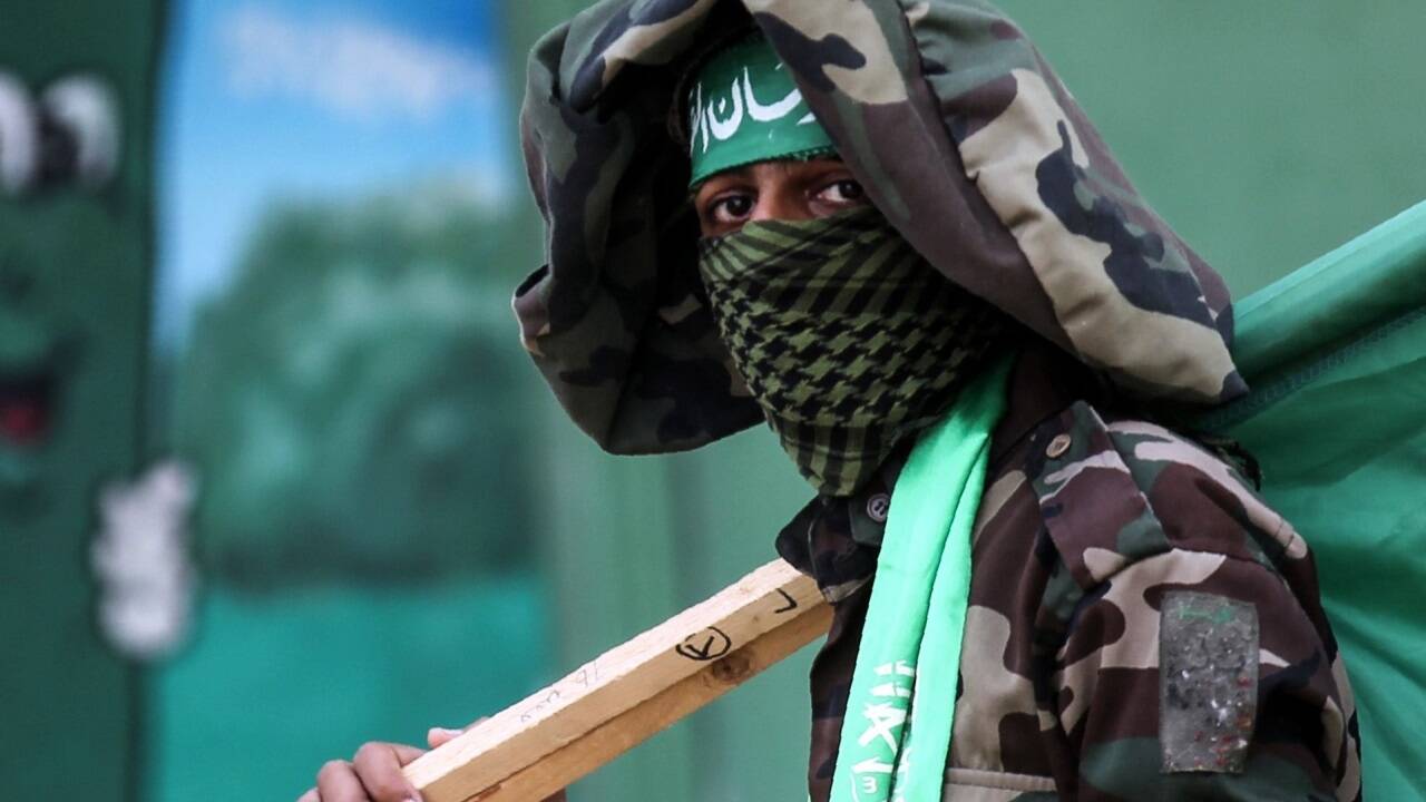 Die Hamas ist weiter im Gazastreifen präsent, wie hier in Khan Junis. 