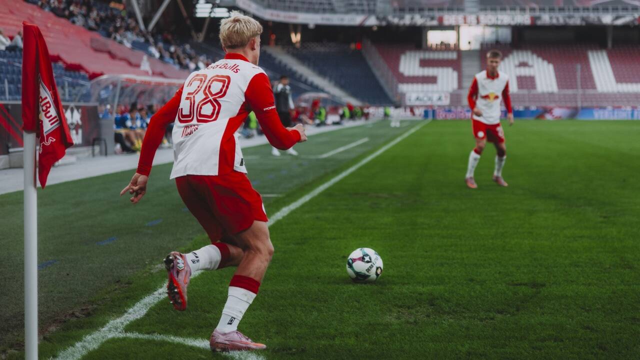 Red Bull Salzburgs Talente sind gefordert: Johannes Moser und Co. peilen einen Sieg an. 