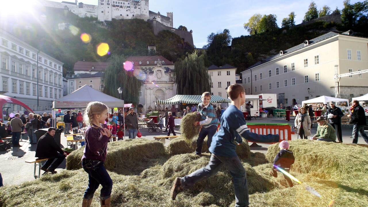 Das Biofest fand traditionell stets auf dem Kapitelplatz statt. Das Biofest fand traditionell stets auf dem Kapitelplatz statt.