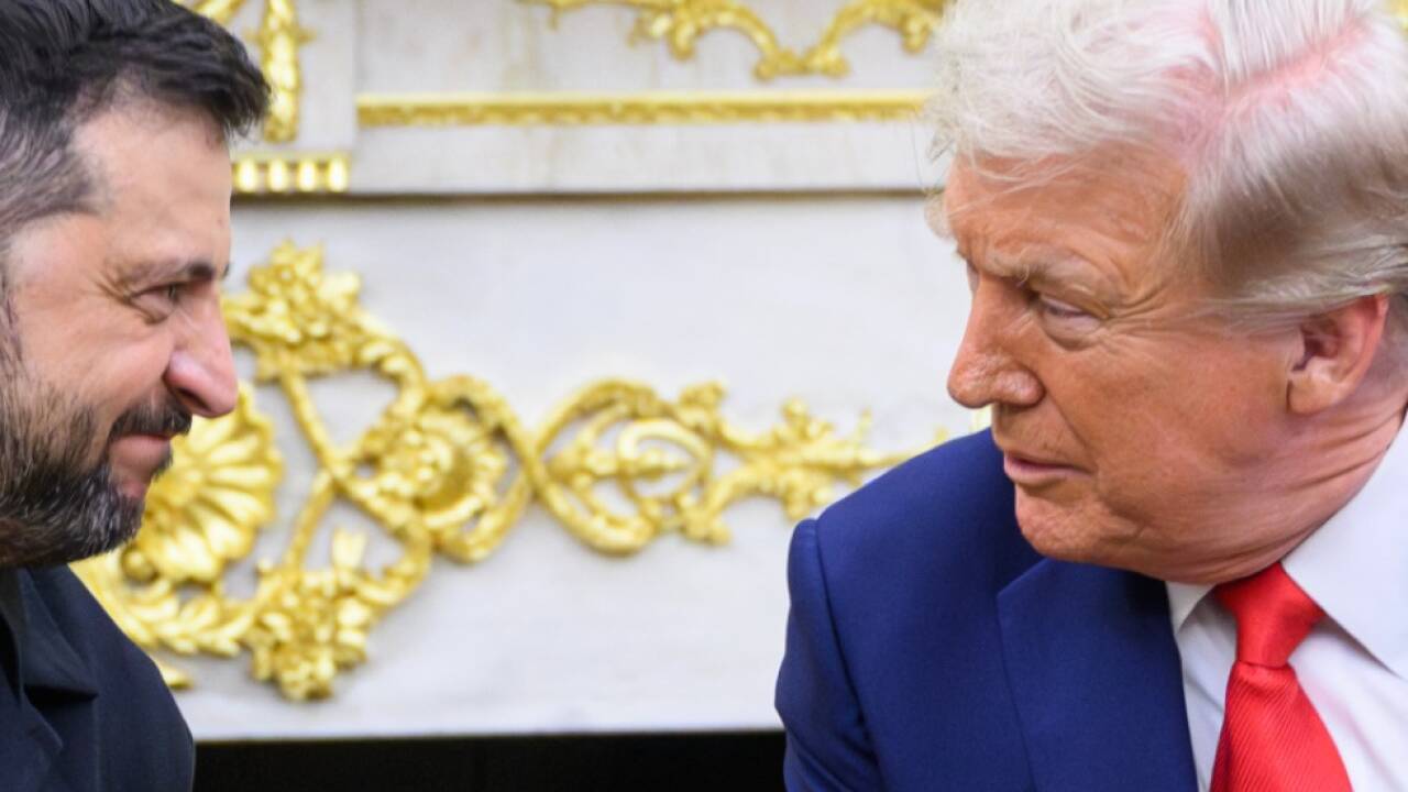 Das Verhältnis zwischen dem US-Präsidenten und dem ukrainischen Präsident ist besser geworden. Das Verhältnis zwischen dem US-Präsidenten und dem ukrainischen Präsident ist besser geworden.