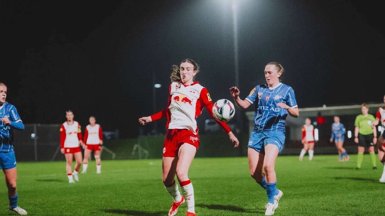 Greta Spinn fixierte den 2:1-Erfolg für die Salzburgerinnen. Greta Spinn fixierte den 2:1-Erfolg für die Salzburgerinnen.