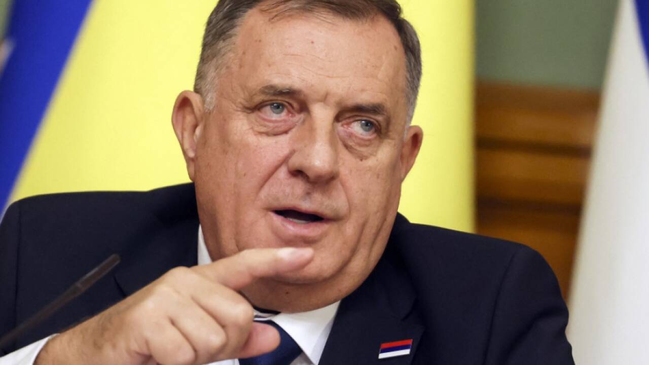 Bosnisch-serbischer Separatistenführer Milorad Dodik 