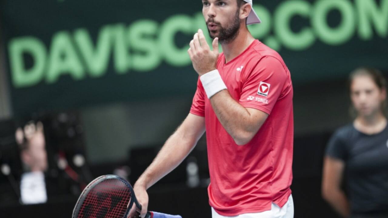 Jurij Rodionov trifft am Montag auf Alex de Minaur. Jurij Rodionov trifft am Montag auf Alex de Minaur.