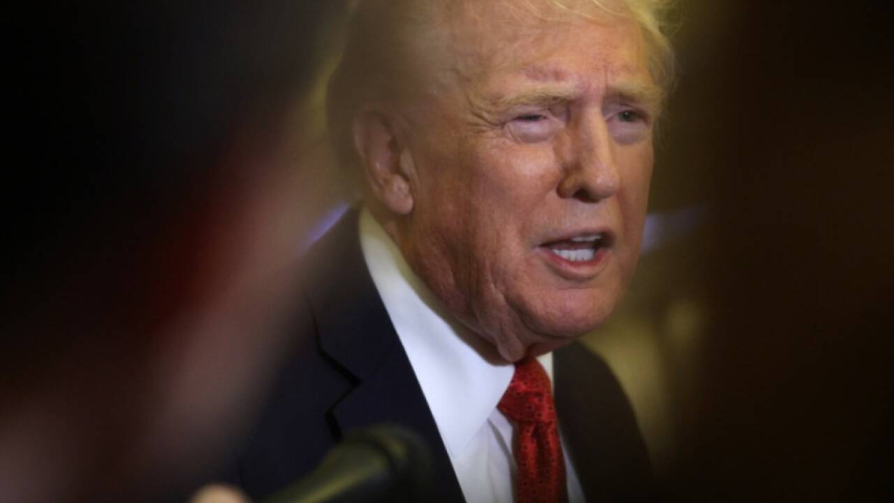 Trump äußerte sich an Bord der Airforce One 