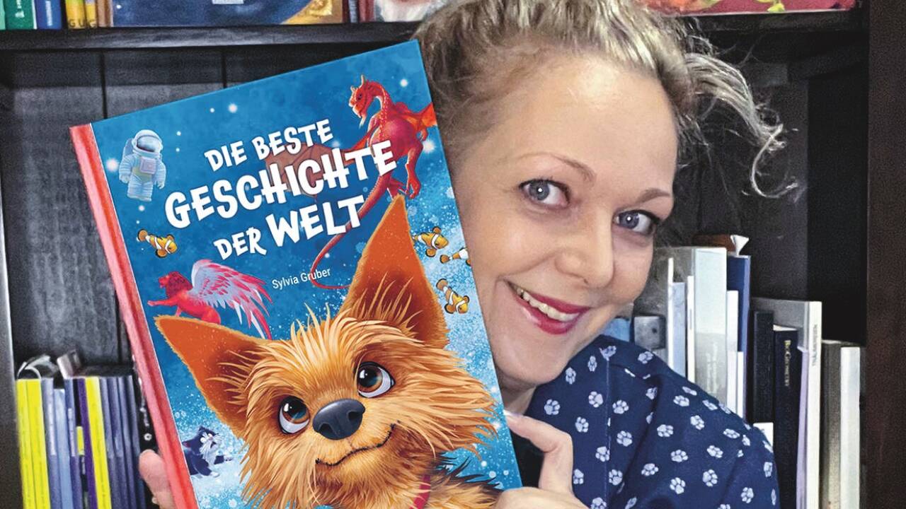 Sylvia Gruber hat „Die beste Geschichte der Welt“ veröffentlicht.  