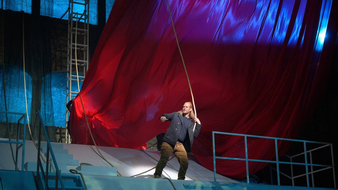 Derek Walton als Holländer 