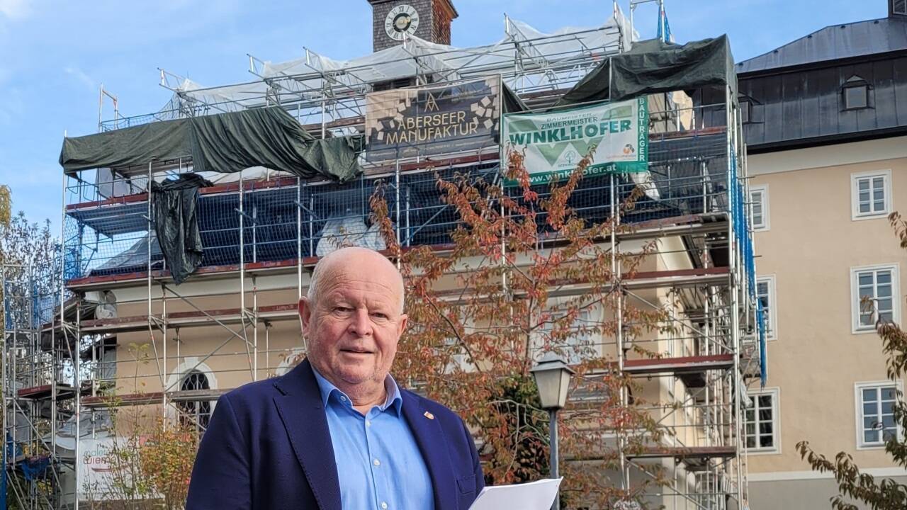 Den Seekirchner Bürgermeister Konrad Pieringer wird die Renovierung der Seeburg auch im nächsten Jahr weiter beschäftigen. 