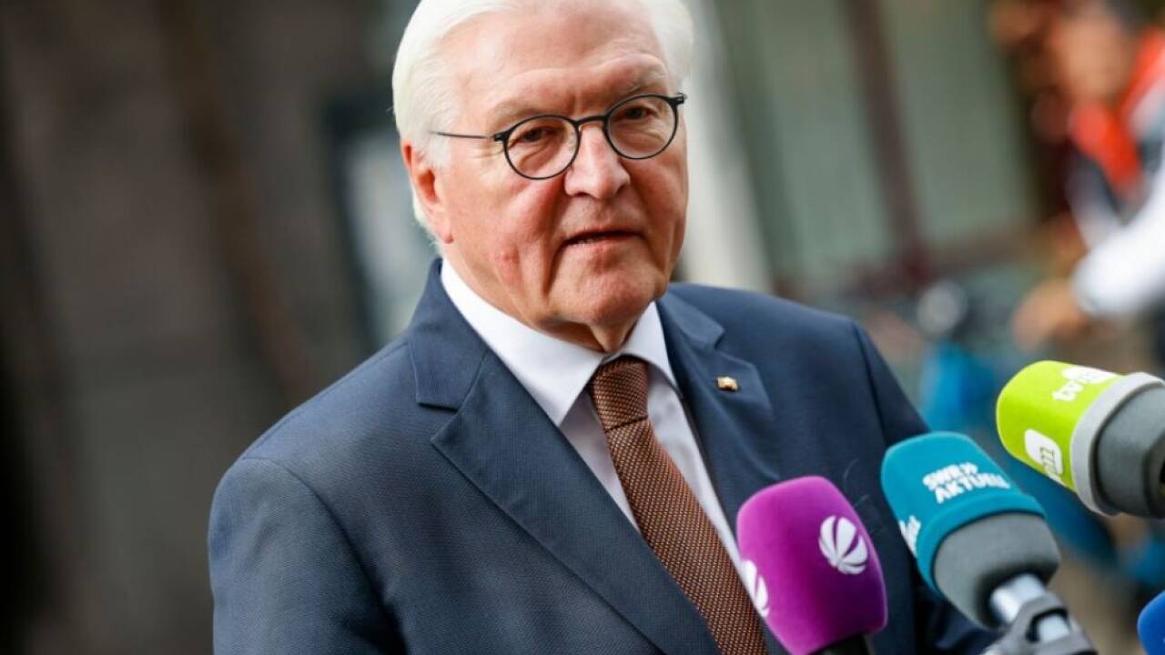 Deutschlands Bundespräsident Frank-Walter Steinmeier 