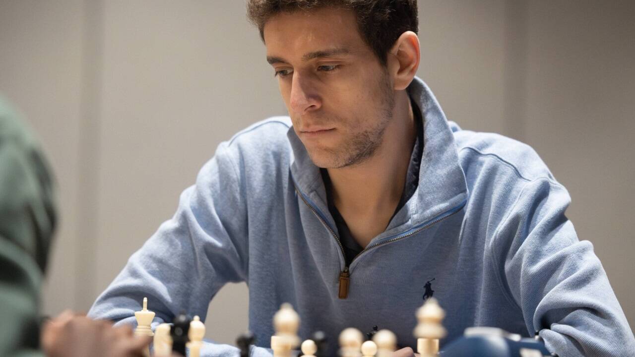 Schach-Großmeister Daniel Naroditsky. 