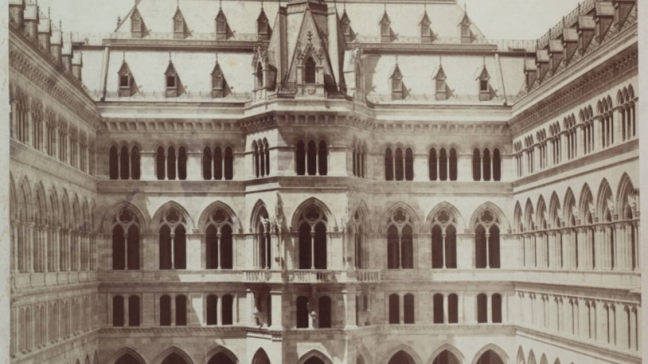 Das Wiener Rathaus wurde 1883 eröffnet 