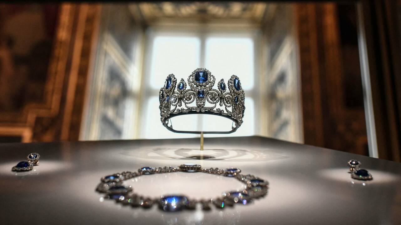 Aus dem Louvre gestohlen: das Diadem der Marie-Amélie. 