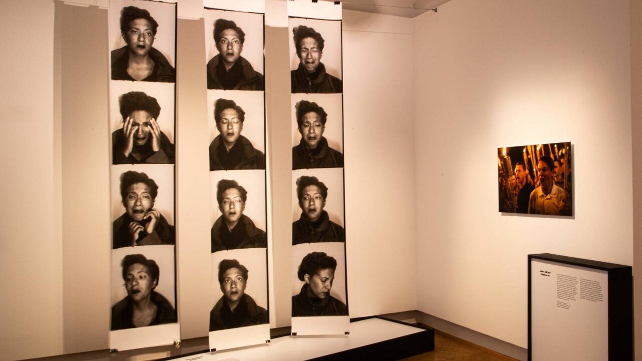 Ausstellungsansicht Schwarze Juden, Weiße Juden? 