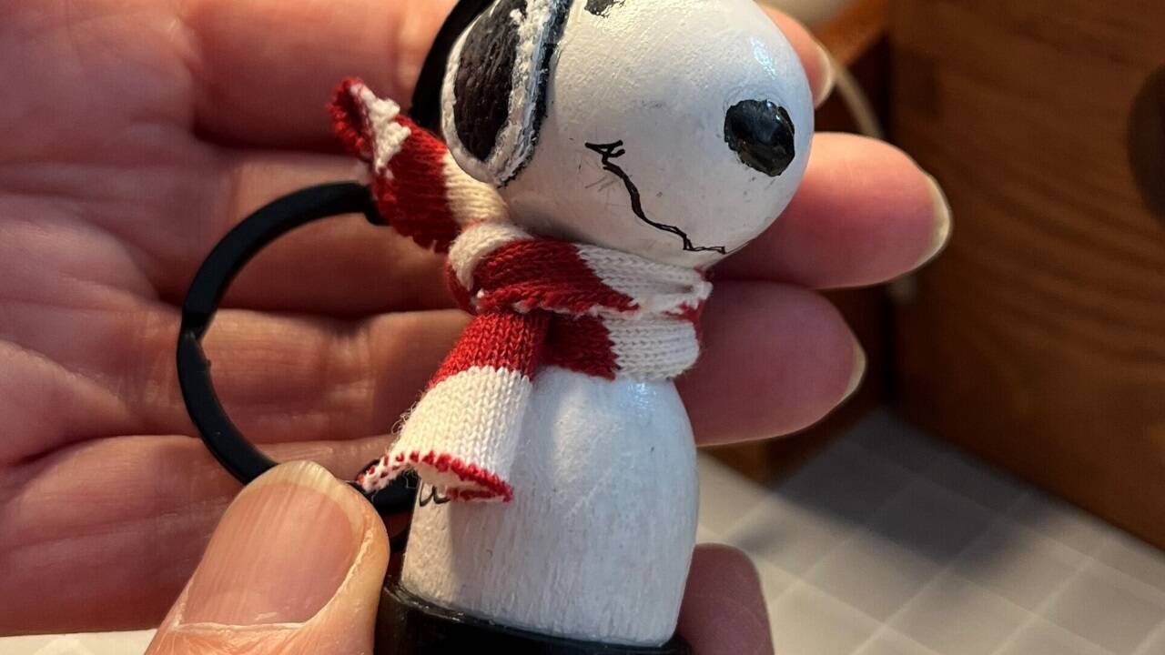 In Snoopy stecken drei Stunden Handarbeit.  