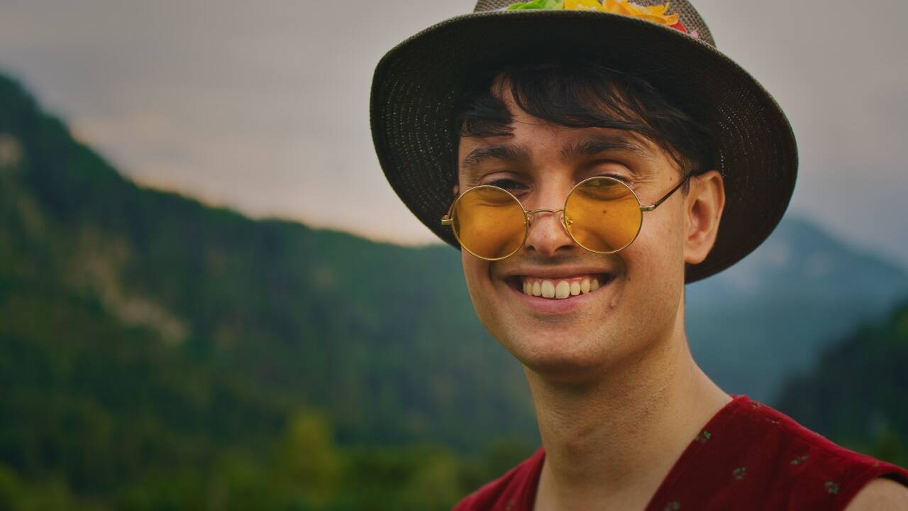Florian Niederseer vom Verein Heublumen. 