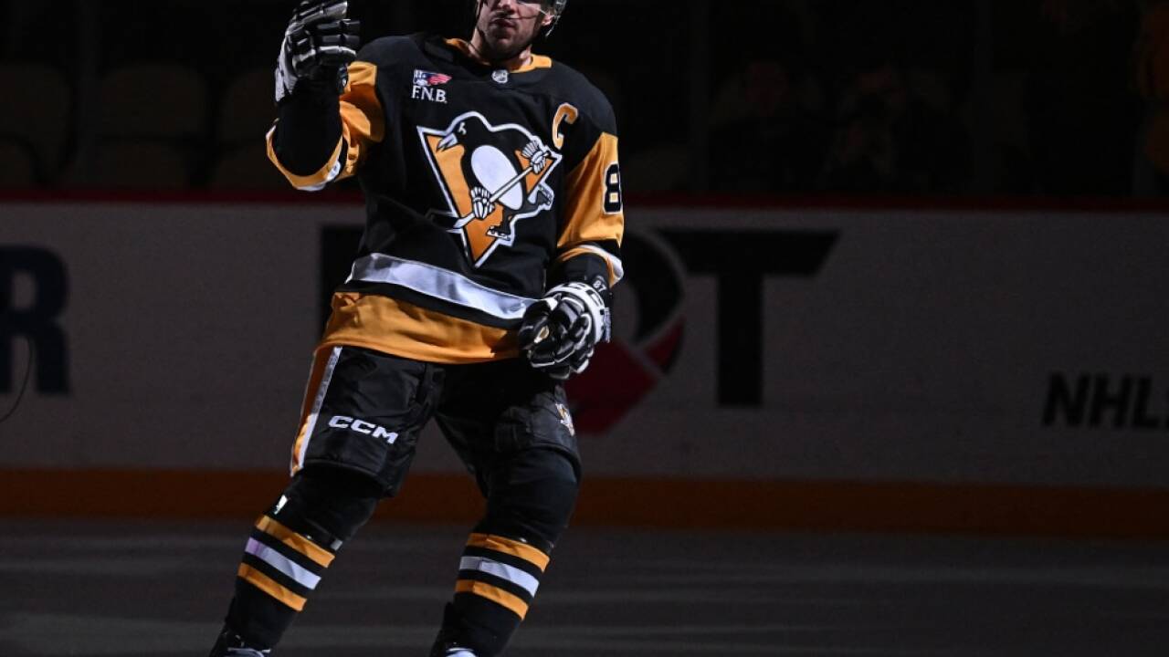 Sidney Crosby wurde von den Fans gefeiert Sidney Crosby wurde von den Fans gefeiert