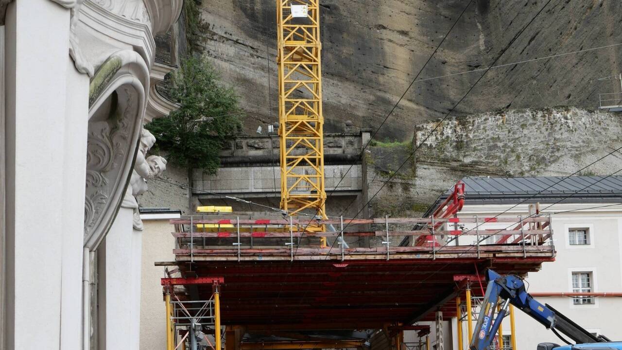 Der Mönchsberg soll für eine unterirdische Festspielzufahrt weiter ausgehöhlt werden.  