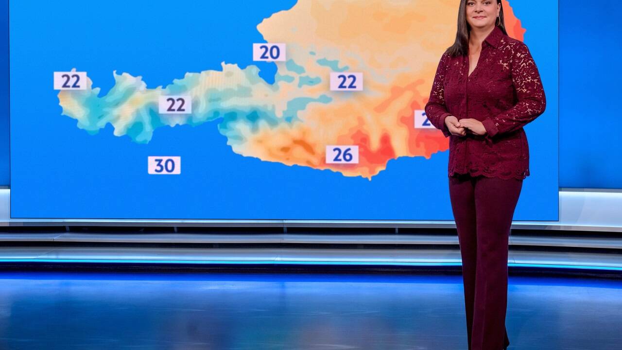 Seit 6. Oktober 2025 präsentiert die Salzburgerin Wera Gruber das Wetter im ORF. Seit 6. Oktober 2025 präsentiert die Salzburgerin Wera Gruber das Wetter im ORF.