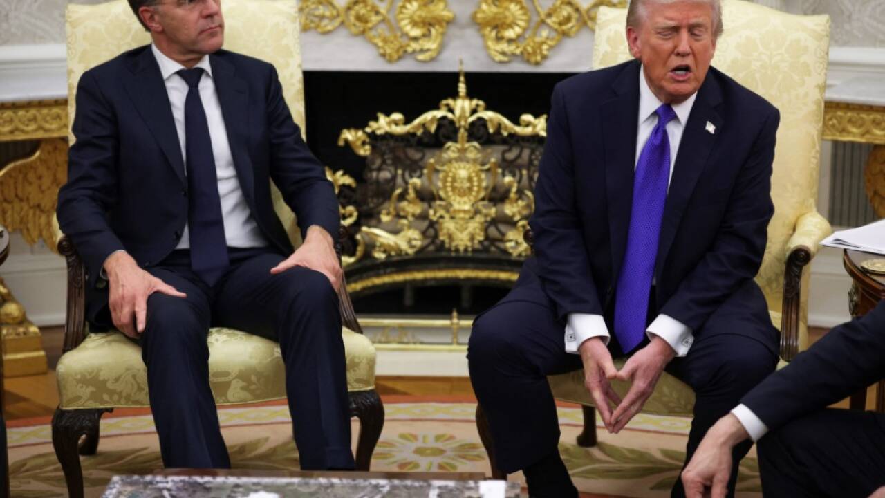 US.Präsident Trump traf NATO-Generalsekreär Rutte im Weißen Haus 