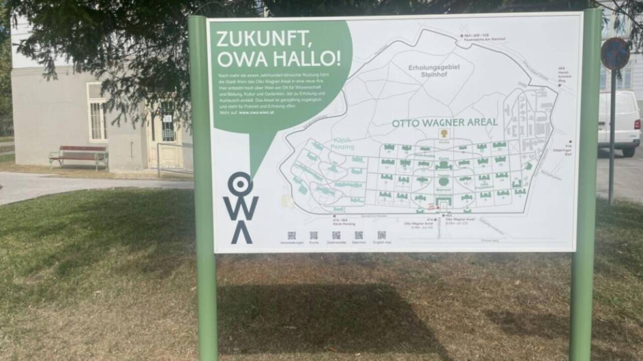 Das Otto Wagner Areal (OWA) wird bespielt 