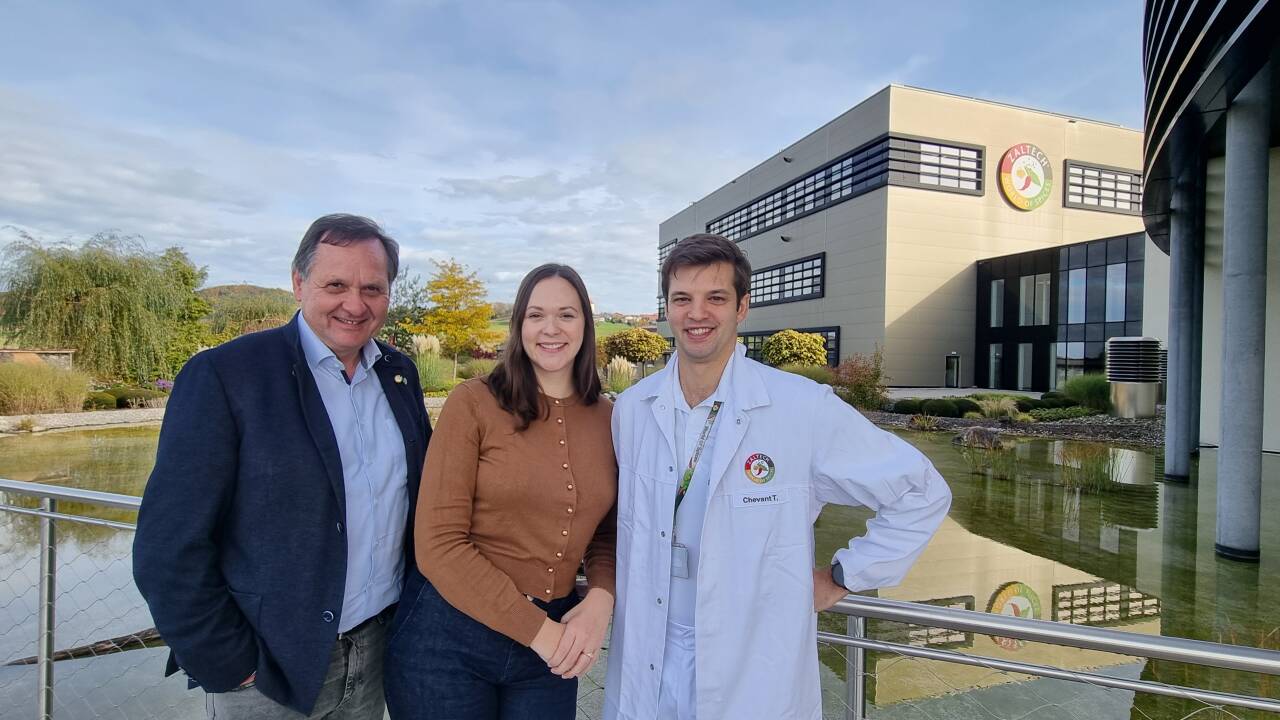 Familiensache: Neben Firmeneigentümer Helmut Gstöhl sind auch Tochter Michaela Chevant-Gstöhl und ihr Mann Timothée Chevant im Unternehmen.  Familiensache: Neben Firmeneigentümer Helmut Gstöhl sind auch Tochter Michaela Chevant-Gstöhl und ihr Mann Timothée Chevant im Unternehmen.