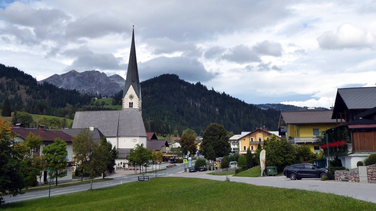 St. Martin liegt nicht nur am Tennengebirge, sondern auch am Österreichberg.  