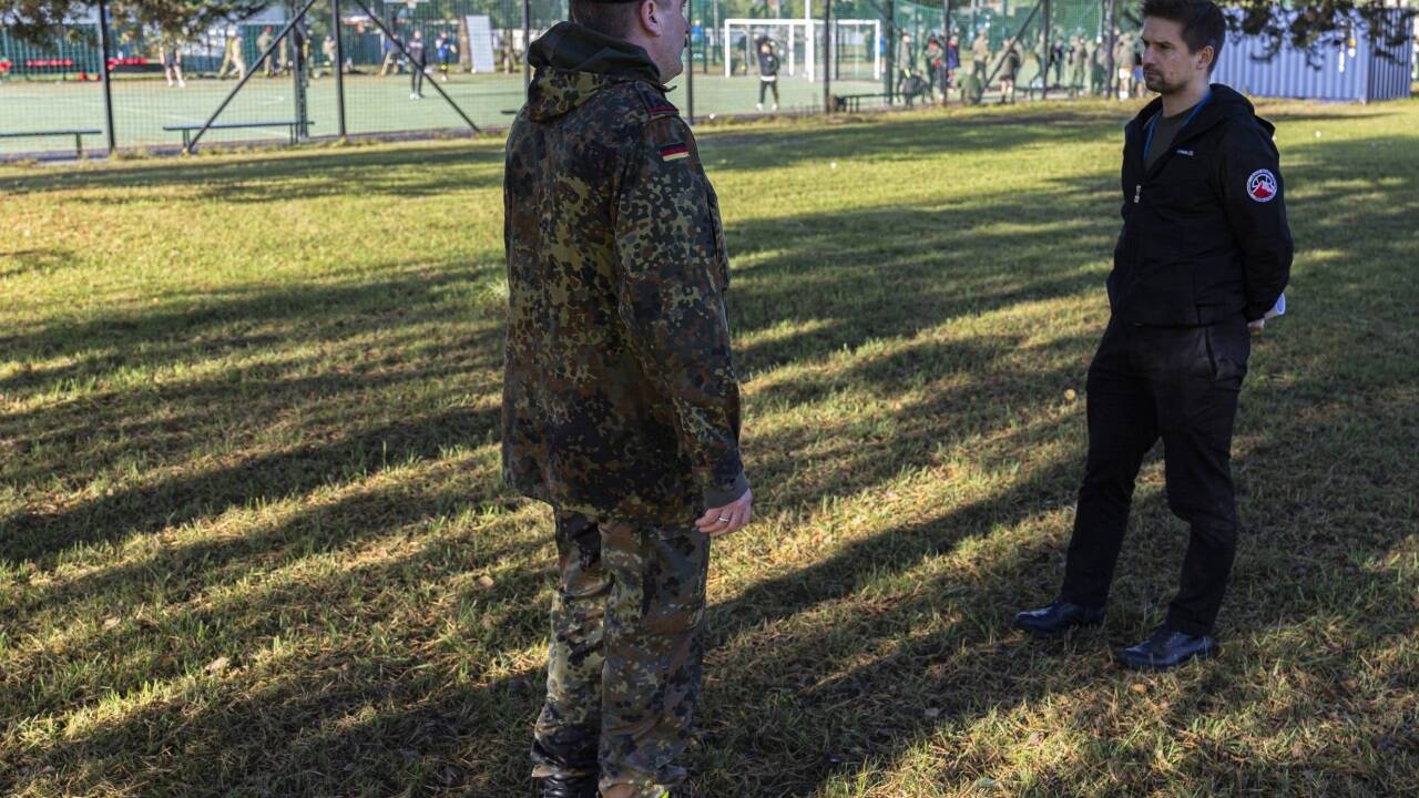 Lokalaugenschein in Litauen: SN-Korrespondent Thomas Sendlhofer machte sich ein Bild vom militärischen Alltag in Rukla.  Lokalaugenschein in Litauen: SN-Korrespondent Thomas Sendlhofer machte sich ein Bild vom militärischen Alltag in Rukla.