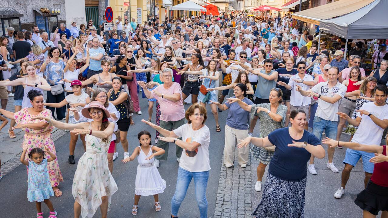 Publikumserfolg: eine der Veranstaltungen des Salzburger Stadtfests Ende Juni 2025. 