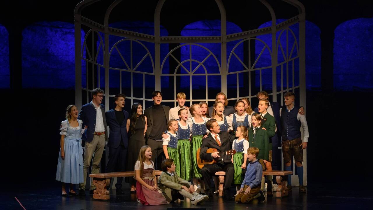 Bilder zur Jubiläumsgala „The Sound of Music“ des Salzburger Landestheaters in der Felsenreitschule.  Bilder zur Jubiläumsgala „The Sound of Music“ des Salzburger Landestheaters in der Felsenreitschule.