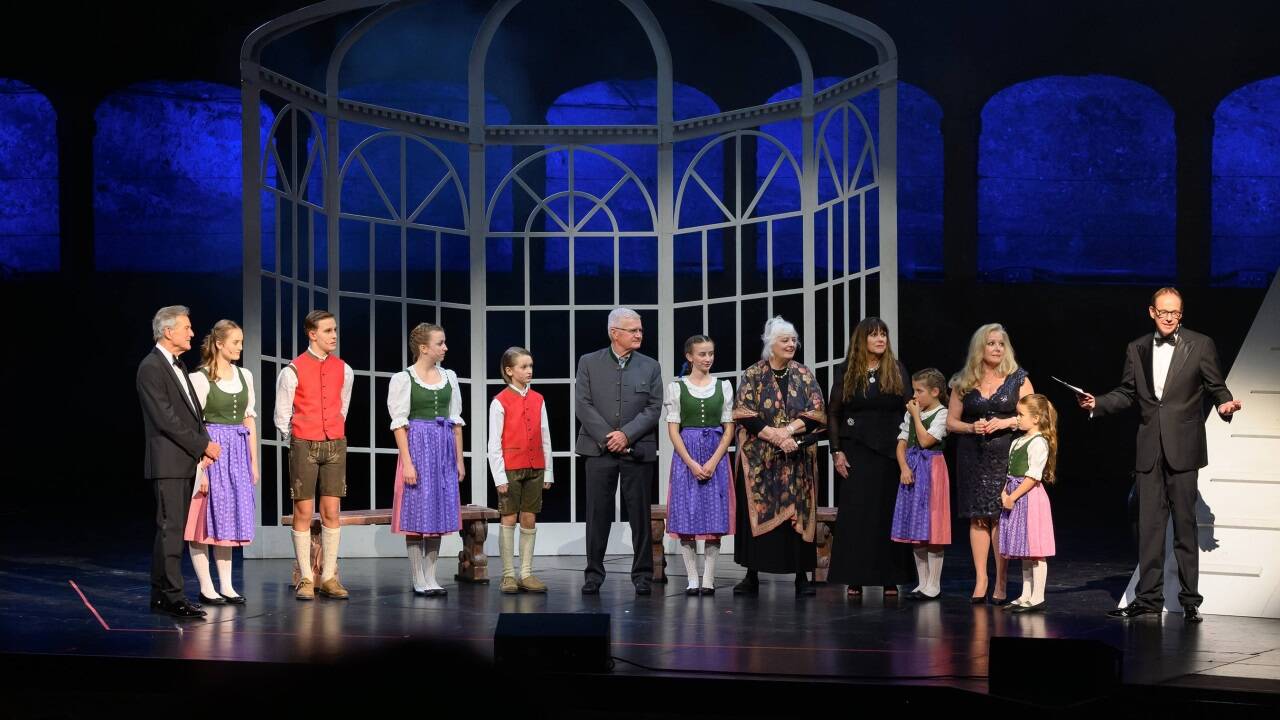 Bilder zur Jubiläumsgala „The Sound of Music“ des Salzburger Landestheaters in der Felsenreitschule.  Bilder zur Jubiläumsgala „The Sound of Music“ des Salzburger Landestheaters in der Felsenreitschule.