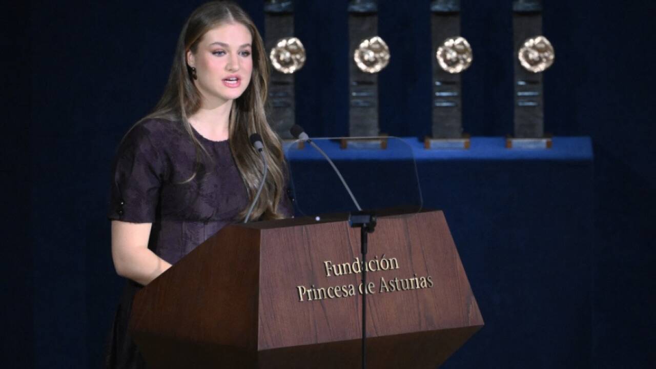 Kronprinzessin Leonor bei Festakt für 'spanische Nobelpreise' 