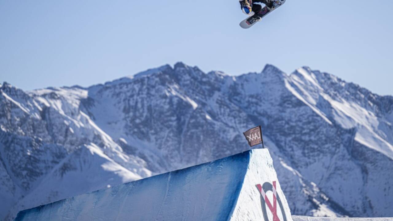 Eindruck von den Laax Open - Snowboard-Weltcupbewerb im Jänner 2025  Eindruck von den Laax Open - Snowboard-Weltcupbewerb im Jänner 2025