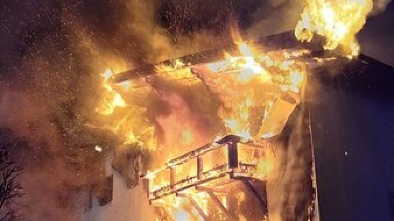 Bilder vom Großeinsatz in St. Johann im Pongau. 