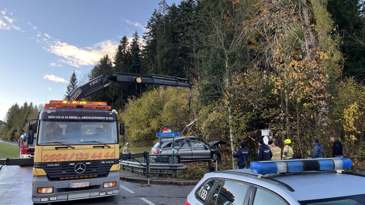 Bilder vom Einsatz in St. Koloman.  Bilder vom Einsatz in St. Koloman.