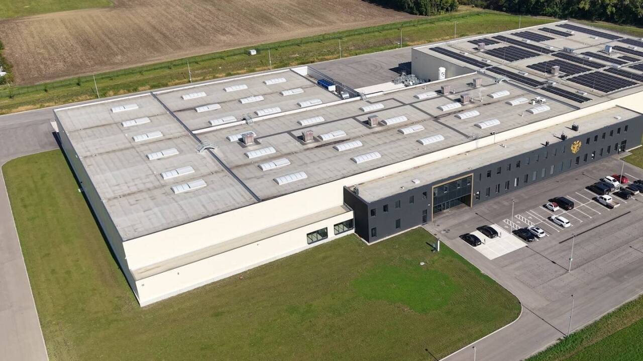 Die Sektkellerei Schlumberger eröffnet nun ihre neue Produktionsstätte in Müllendorf (Burgenland).  Die Sektkellerei Schlumberger eröffnet nun ihre neue Produktionsstätte in Müllendorf (Burgenland).