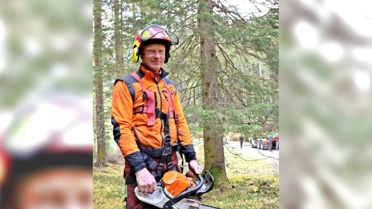 Thomas Röck: Der Wald ist seine berufliche Heimat.   Thomas Röck: Der Wald ist seine berufliche Heimat.