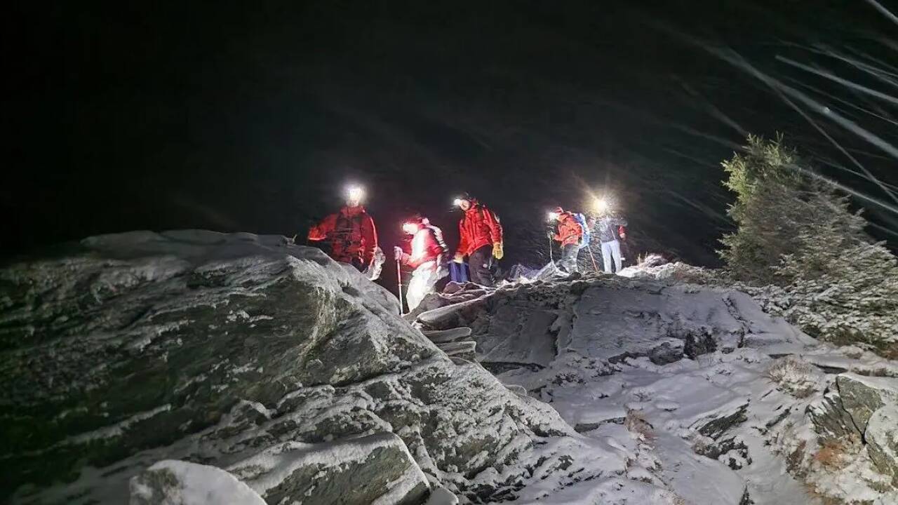 Die Bergrettung Mallnitz musste zwei Jugendliche vom Auernig retten.   Die Bergrettung Mallnitz musste zwei Jugendliche vom Auernig retten.