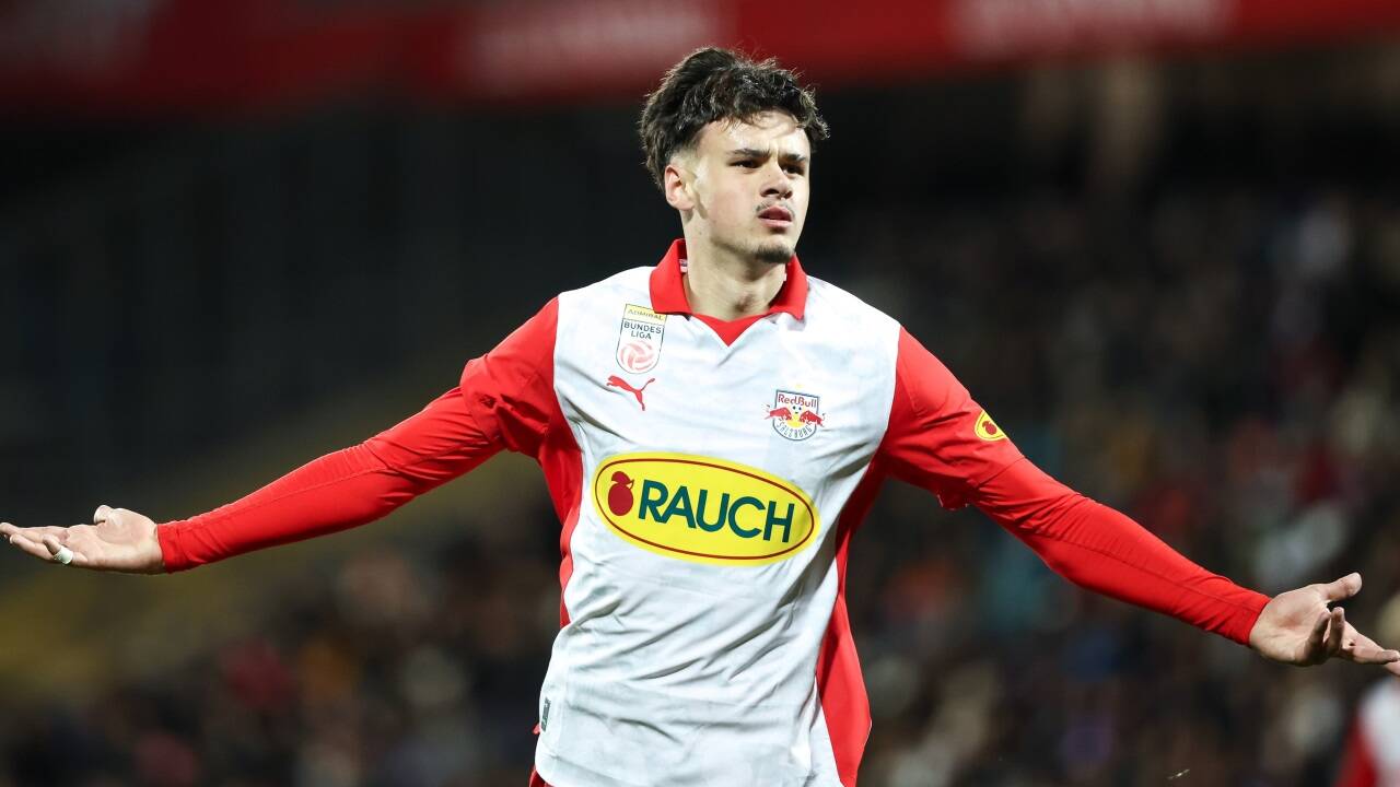 Kerim Alajbegovic macht mit starken Leistungen bei Red Bull Salzburg auf sich aufmerksam.   Kerim Alajbegovic macht mit starken Leistungen bei Red Bull Salzburg auf sich aufmerksam.