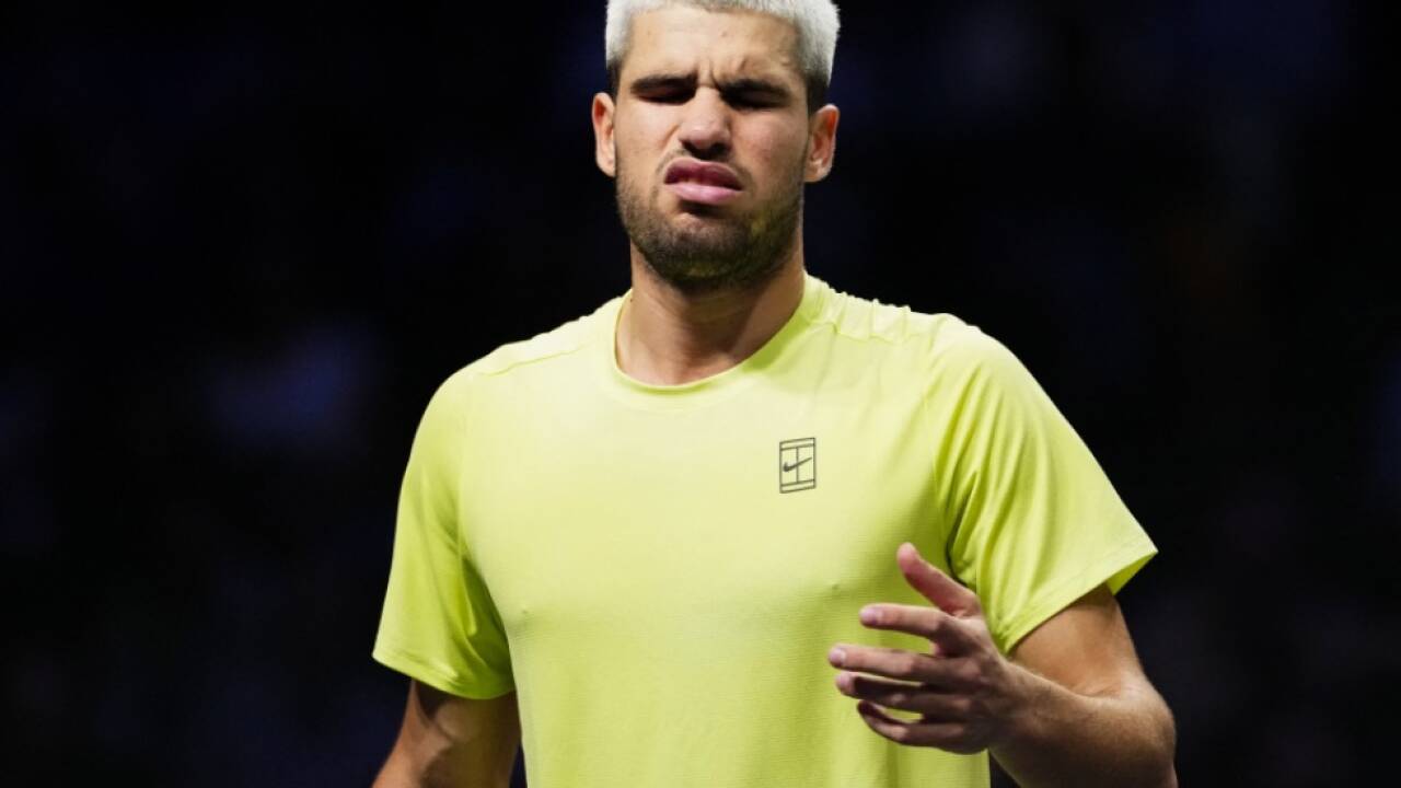 Überraschend in Paris schon out: Carlos Alcaraz  Überraschend in Paris schon out: Carlos Alcaraz