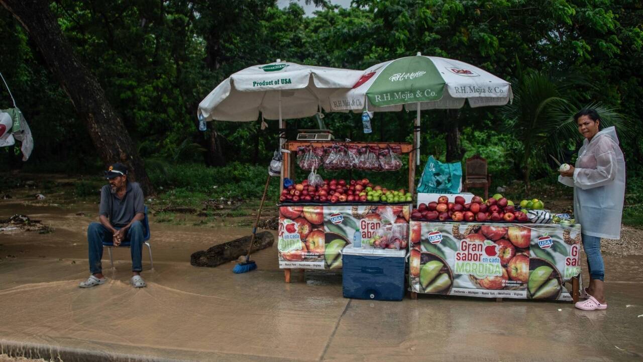 "Melissas" Spuren auf Jamaika  'Melissas' Spuren auf Jamaika