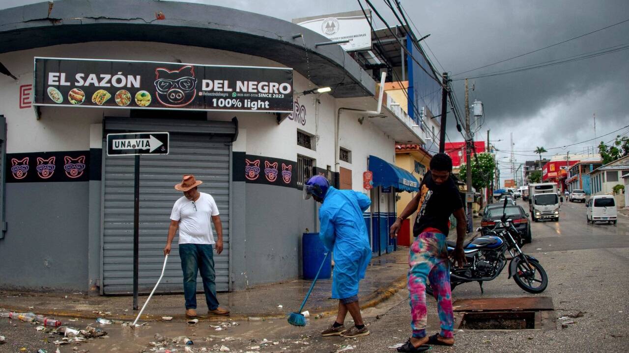 "Melissas" Spuren auf Jamaika  'Melissas' Spuren auf Jamaika