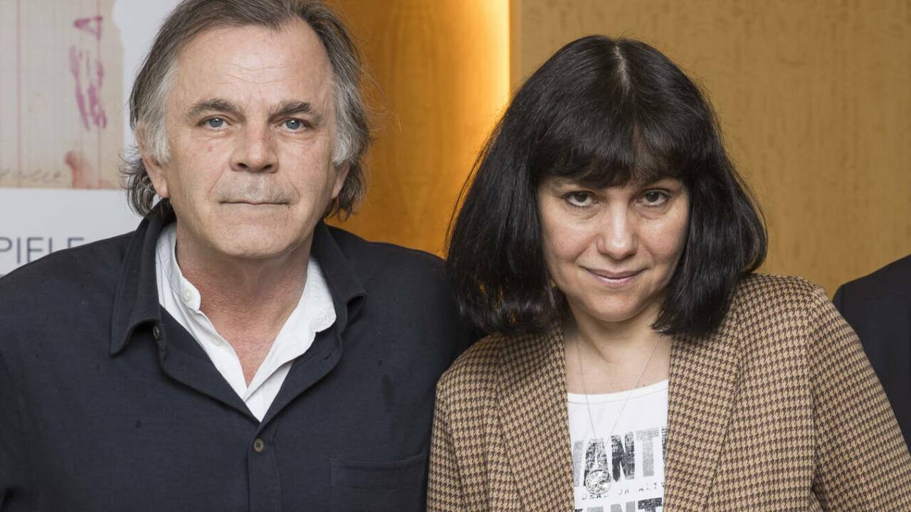 Ein Bild aus guten Zeiten im Herbst 2023: Intendant Markus Hinterhäuser und die damalige Schauspielchefin Marina Davydova.  Ein Bild aus guten Zeiten im Herbst 2023: Intendant Markus Hinterhäuser und die damalige Schauspielchefin Marina Davydova.