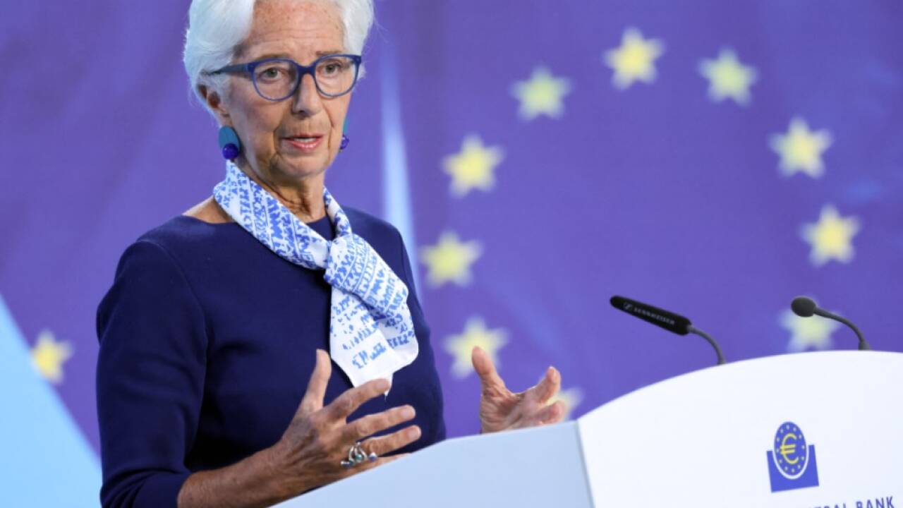 Die EZB-Chefin und der Rat tagen diesmal in Florenz  Die EZB-Chefin und der Rat tagen diesmal in Florenz