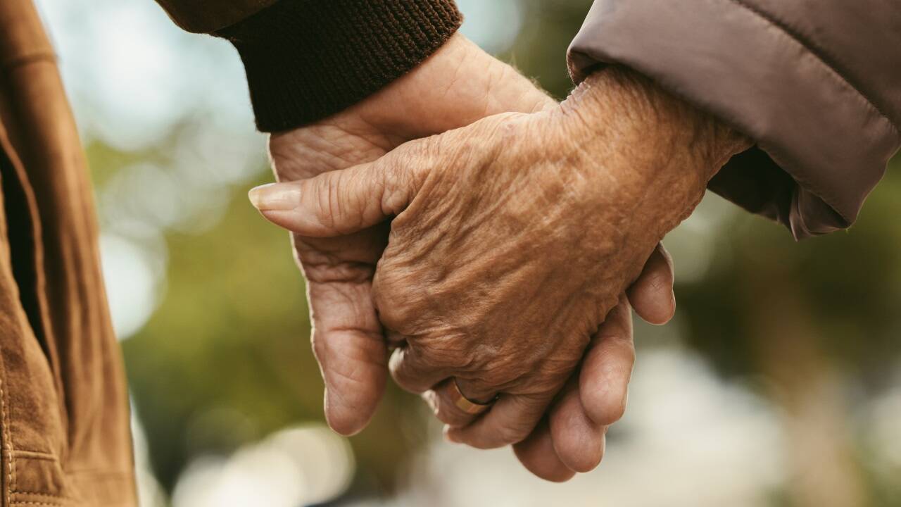 Ältere Paare wurden in die Studie miteinbezogen.  Ältere Paare wurden in die Studie miteinbezogen.