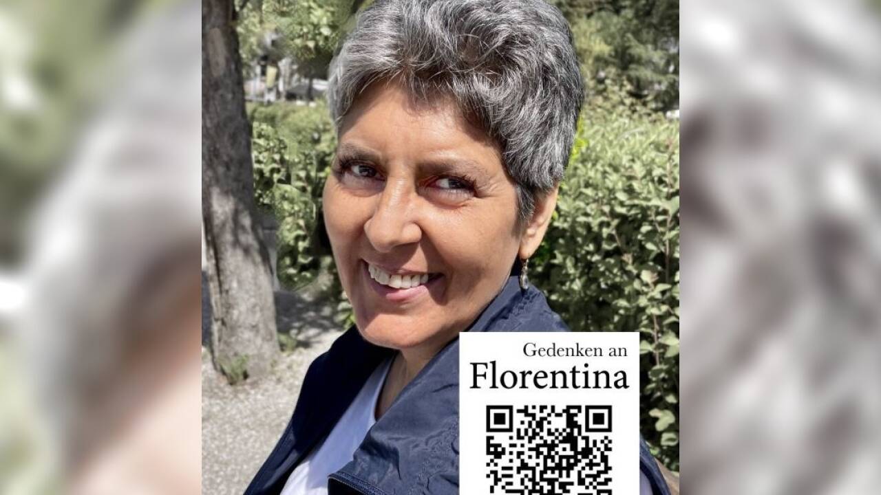 Die 2024 Verstorbene Florentina Rinnerthaler. 